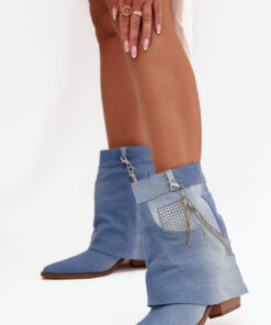 Laarsjes met hoge hak model 217787 Step in style