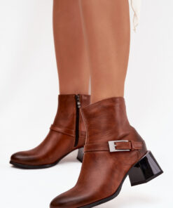 Laarsjes met hoge hak model 217800 Step in style