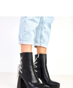 Laarsjes met hoge hak model 217912 Solea