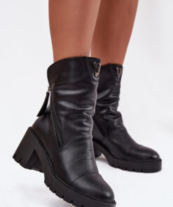 Laarsjes met hoge hak model 218068 Step in style