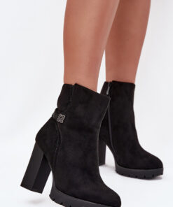 Laarsjes met hoge hak model 218076 Step in style