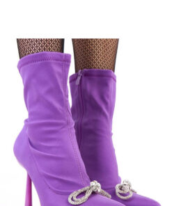 Laarsjes met hoge hak model 218552 Solea