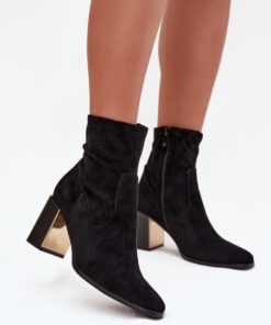 Laarsjes met hoge hak model 218723 Step in style