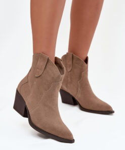 Laarsjes met hoge hak model 219127 Step in style