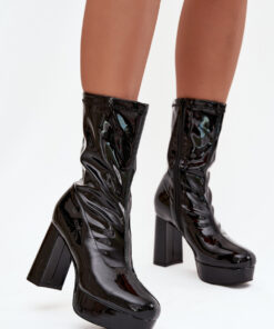 Laarsjes met hoge hak model 219264 Step in style