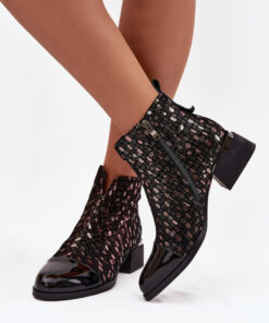 Laarsjes met hoge hak model 219268 Step in style