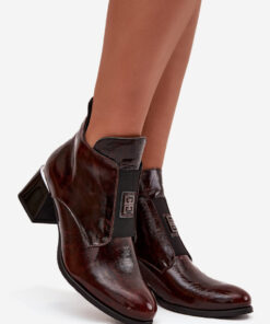 Laarsjes met hoge hak model 219404 Step in style