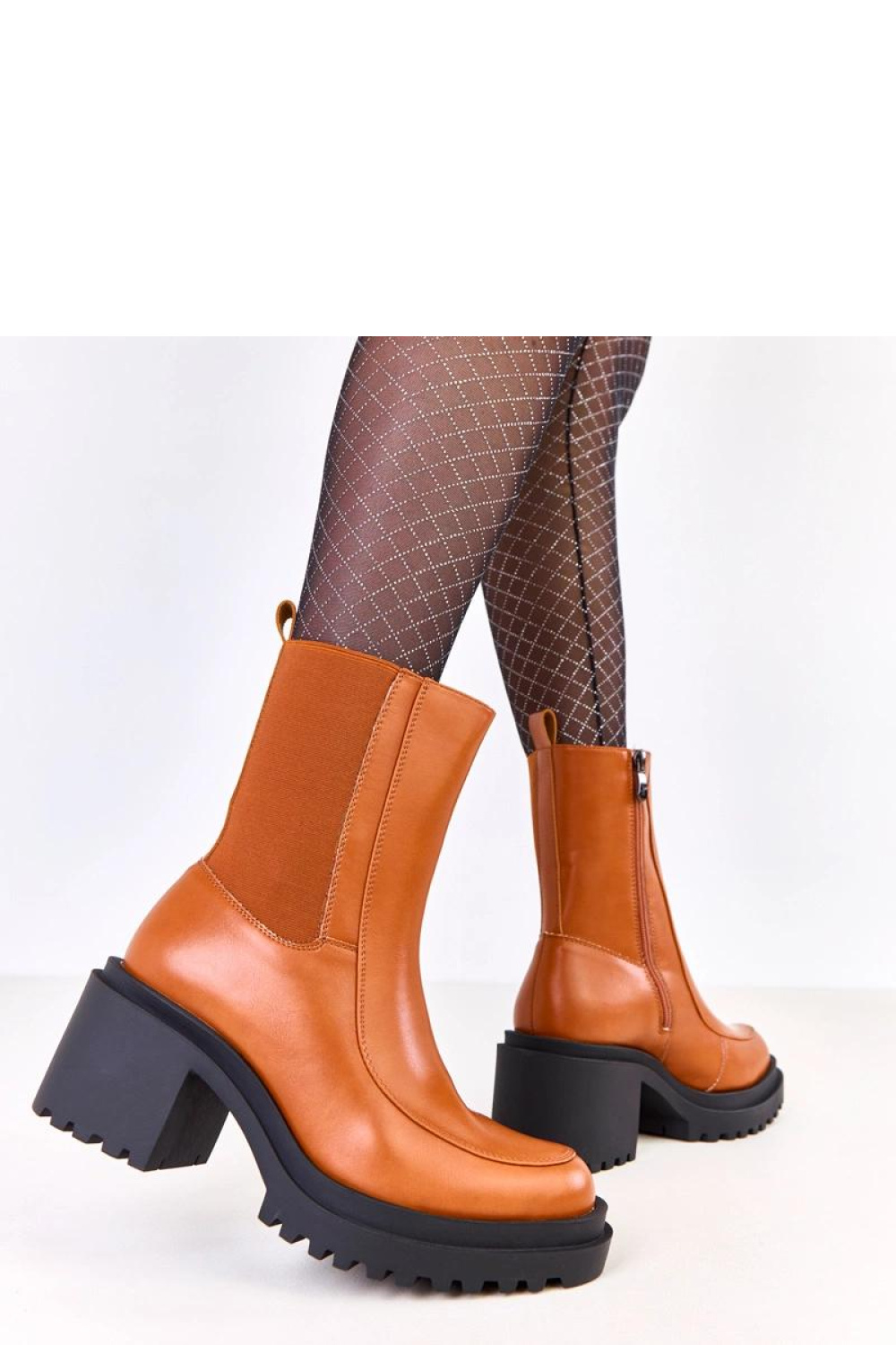 Laarsjes met hoge hak model 219416 Solea - Afbeelding 3