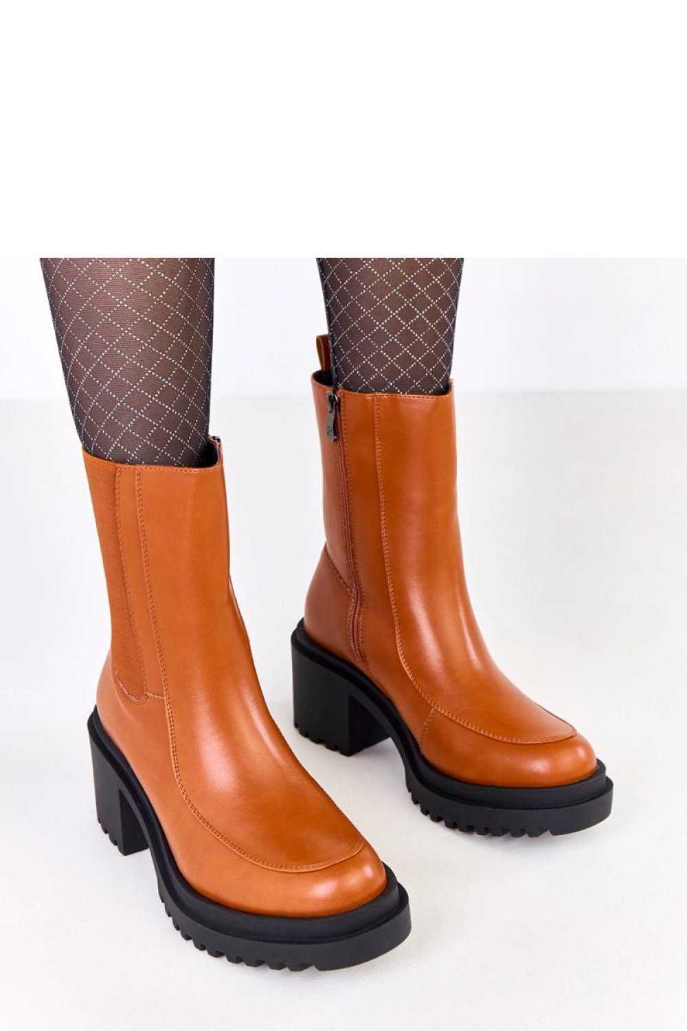 Laarsjes met hoge hak model 219416 Solea - Afbeelding 4