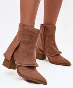 Laarsjes met hoge hak model 219570 Step in style