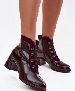 Laarsjes met hoge hak model 219577 Step in style