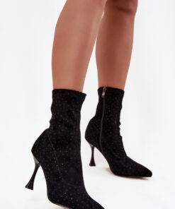 Laarsjes met hoge hak model 220204 Step in style