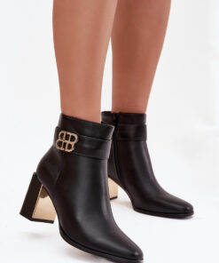 Laarsjes met hoge hak model 220694 Step in style