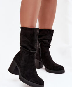 Laarsjes met hoge hak model 220695 Step in style