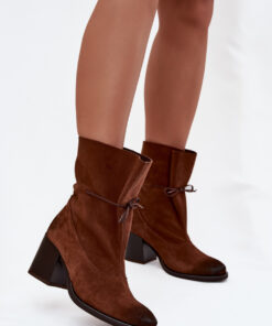 Laarsjes met hoge hak model 220703 Step in style