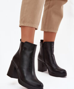 Laarsjes met hoge hak model 220709 Step in style