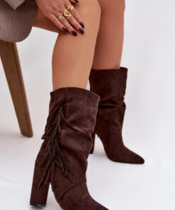 Laarsjes met hoge hak model 221126 Step in style