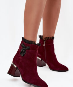 Laarsjes met hoge hak model 221134 Step in style