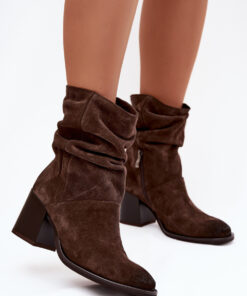 Laarsjes met hoge hak model 221516 Step in style