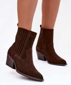 Laarsjes met hoge hak model 222486 Step in style