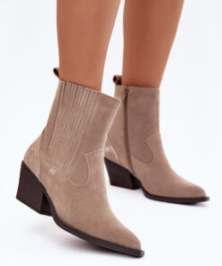 Laarsjes met hoge hak model 222487 Step in style