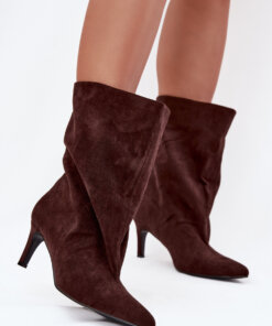 Laarsjes met hoge hak model 222511 Step in style