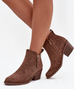 Laarsjes met hoge hak model 222515 Step in style