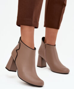 Laarsjes met hoge hak model 222520 Step in style