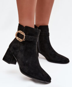 Laarsjes met hoge hak model 222523 Step in style