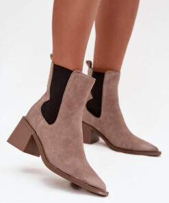 Laarsjes met hoge hak model 222524 Step in style