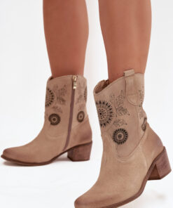 Laarsjes met hoge hak model 222961 Step in style