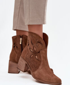 Laarsjes met hoge hak model 222964 Step in style