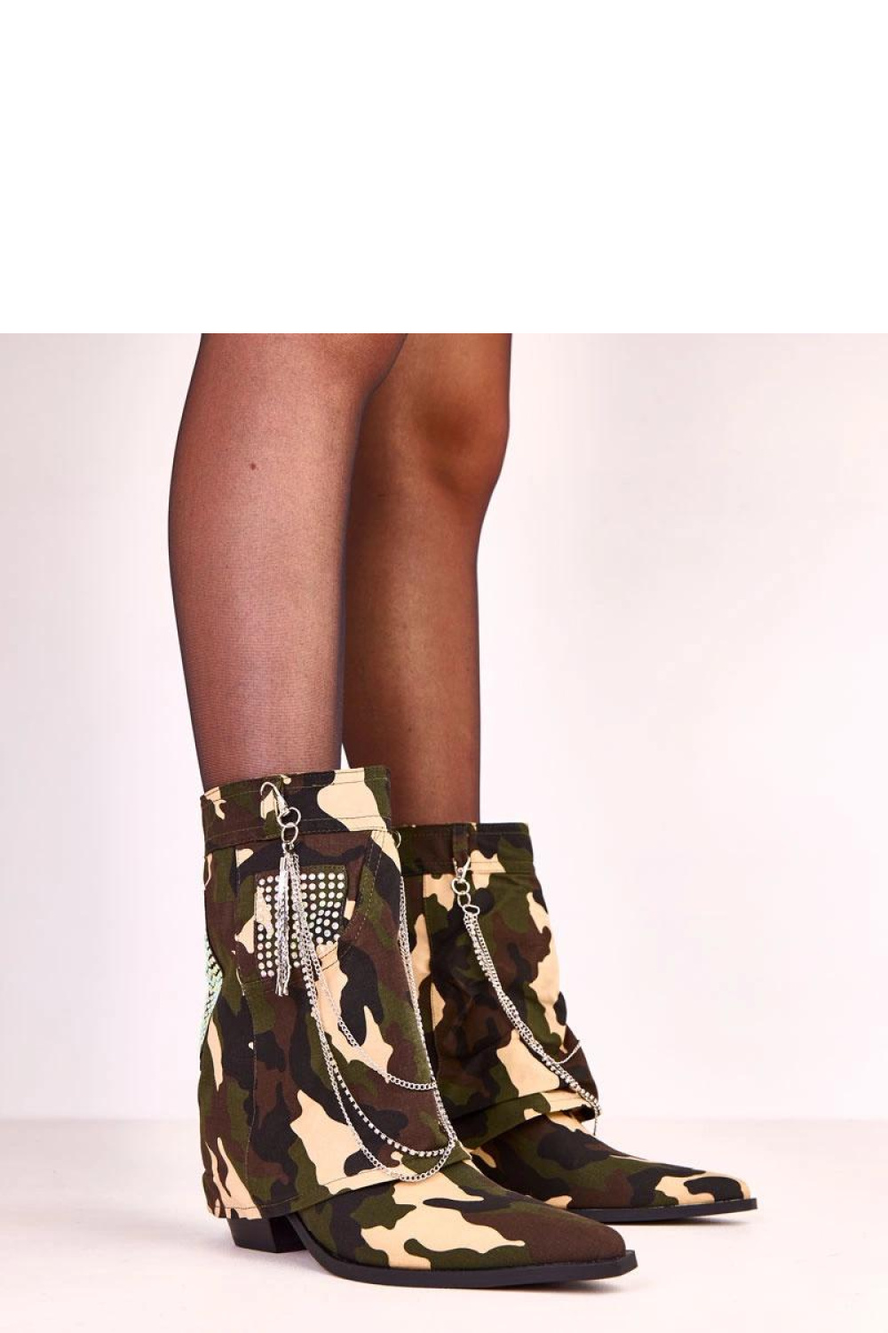 Laarsjes met hoge hak model 223159 Solea