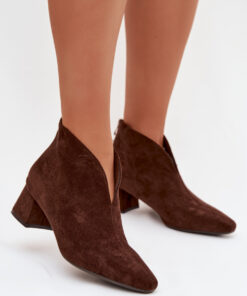 Laarsjes met hoge hak model 223589 Step in style