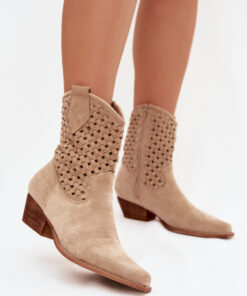 Laarsjes met hoge hak model 223853 Step in style