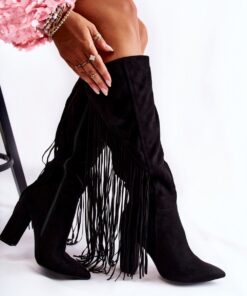 Laarzen met hoge hakken model 173619 Step in style