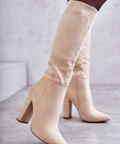 Laarzen met hoge hakken model 191046 Step in style