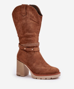 Alternative view of Laarzen met hoge hakken model 201320 Step in style