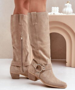 Laarzen met hoge hakken model 203901 Step in style