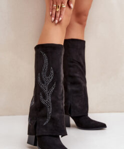 Laarzen met hoge hakken model 204656 Step in style