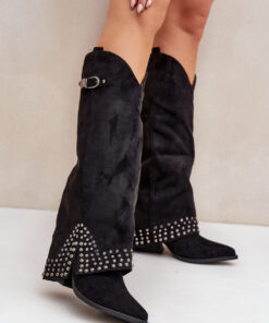 Laarzen met hoge hakken model 204658 Step in style