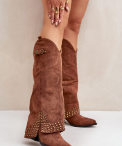 Laarzen met hoge hakken model 204659 Step in style