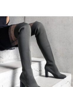 Laarzen met hoge hakken model 205778 Solea