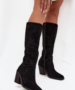 Laarzen met hoge hakken model 216797 Step in style