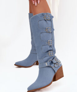 Laarzen met hoge hakken model 217817 Step in style