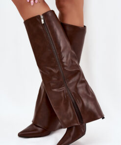 Laarzen met hoge hakken model 218093 Step in style