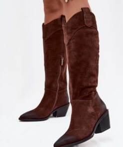 Laarzen met hoge hakken model 219399 Step in style