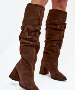 Laarzen met hoge hakken model 219401 Step in style