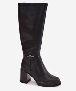 Alternative view of Laarzen met hoge hakken model 219586 Step in style