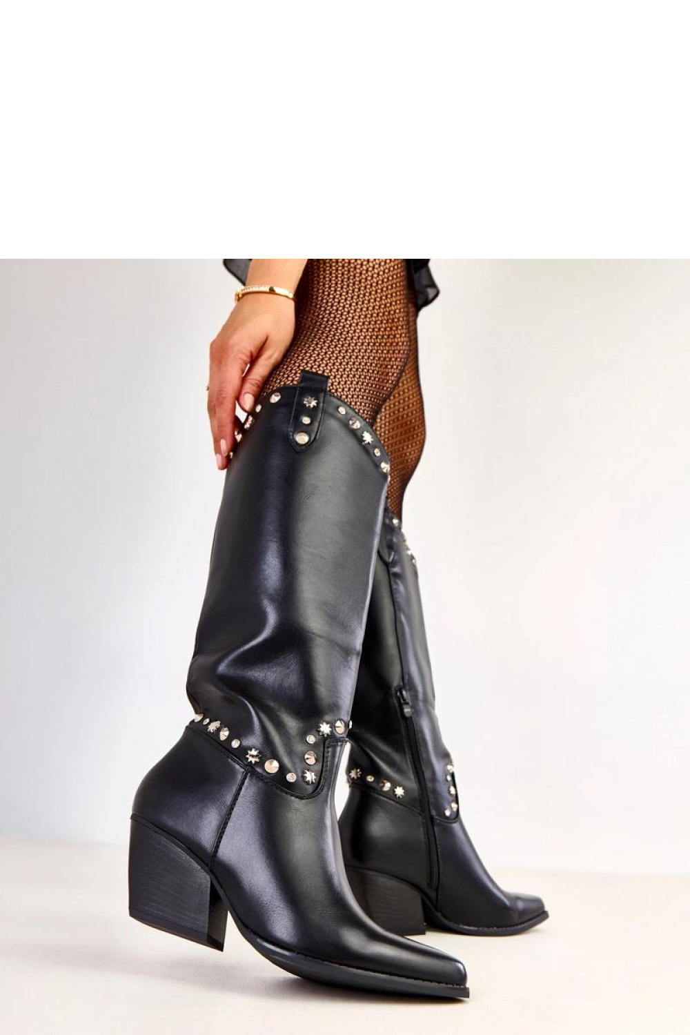 Laarzen met hoge hakken model 219648 Solea - Image 3